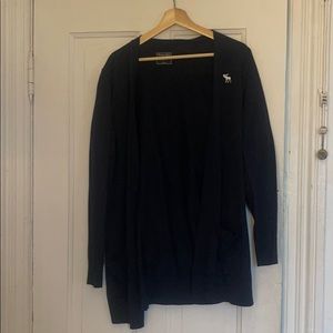 Abercrombie and Fitch navy cardigan